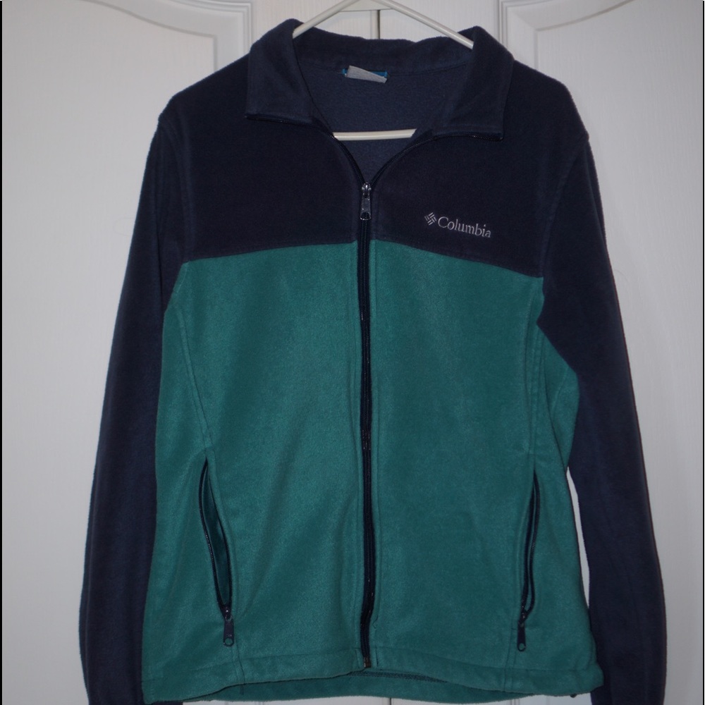 Columbia fleece zip-up